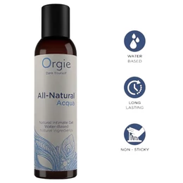 Orgie All Natural - vízbázisú síkosító gél (150ml)
