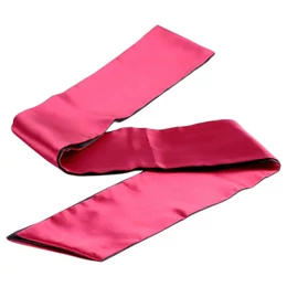 Wild Play - szatén szemkötő (fekete-pink)