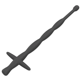 Men&#039;s Play - szilikon dilátor (fekete)