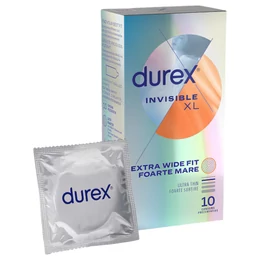 Durex Invisible XL - extra nagy óvszer (10db)