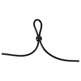 Magic Shiver - állítható péniszgyűrű (fekete)