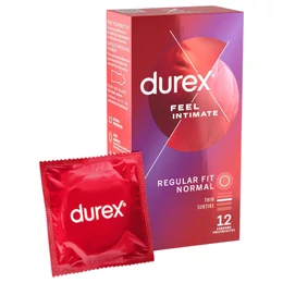 Durex Feel Intimate - vékonyfalú óvszer csomag (2x12db)