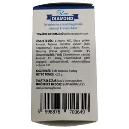 Blue Diamond - természetes étrend kiegészítő férfiaknak (8db)