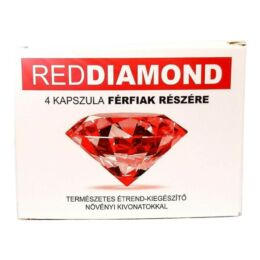 Red Diamond  - természetes étrend-kiegészítő férfiaknak (4db)