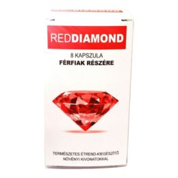Red Diamond  - természetes étrend-kiegészítő férfiaknak (8db)