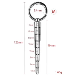 Rozsdamentes acél dilátor - M (ezüst)