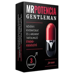 MrPotencia Gentleman - étrend kiegészítő kapszula férfiaknak (3db)