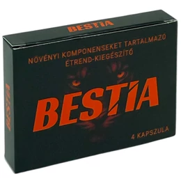 BESTIA - étrend-kiegészítő kapszula férfiaknak (4db)