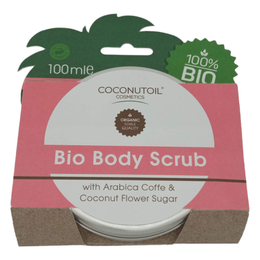 Coconutoil - Bio Testradír Kávéval & Kókuszvirágcukorral (100ml)