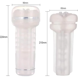 Tracy&#039;s Dog Crystal - élethű műpunci maszturbátor (átlátszó)