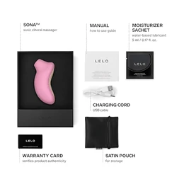 LELO Sona - hanghullámos csiklóizgató (pink)