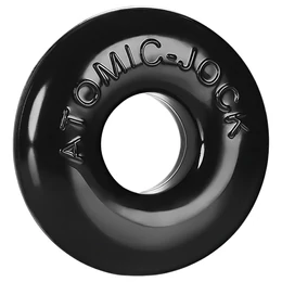 OXBALLS Donuts - extra erős péniszgyűrű (fekete)
