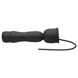 Trinity Vibes - 2in1 dilator és makkvibrátor (fekete)