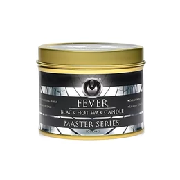 Fever - paraffin gyertya - fekete (120g)