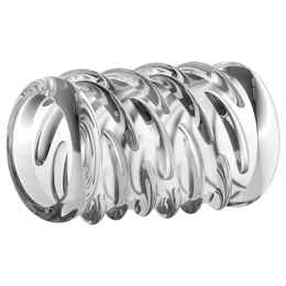 Stay Hard - mintás péniszmandzsetta (átlátszó)