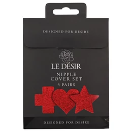 Le Désir - bimbómatrica szett - 3 pár (piros)