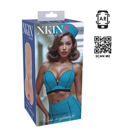 XKIN Naughty Nurse Trixie - élethű műpunci maszturbátor (natúr)