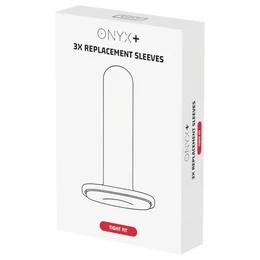 Kiiroo Onyx Standard Fit- maszturbátor mandzsetta - 3db (fehér)