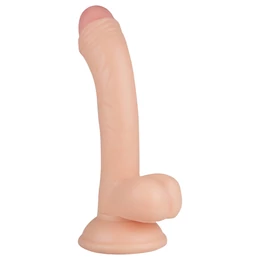 Real Fantasy Vince - herés fitymás dildó - 19,5cm (natúr)