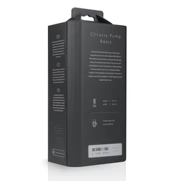Saiz Basic - klitorisz pumpa (átlátszó-fekete)