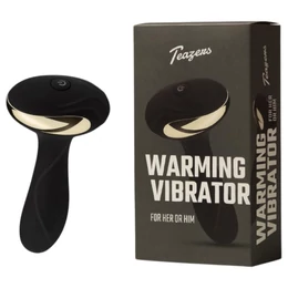 Teazers - melegítő funkciós anál vibrátor (fekete)