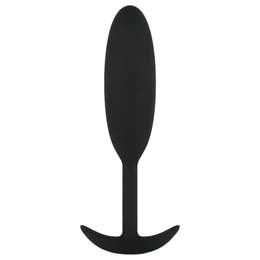 Easytoys Heavy Fulfiller - 54g-os anál plug - kicsi (fekete)