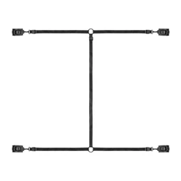 Bedroom Fantasies - ágyhoz kötöző szett (fekete)