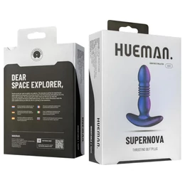 Hueman Supernova - lökő anál vibrátor (lila)