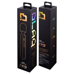 BLAQ - nagy digitális masszírozó vibrátor (fekete)