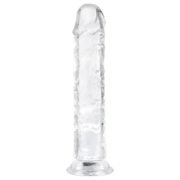 EasyToys - zselés dildó - 18cm (átlátszó)