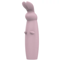 Nude Hazel - akkus nyuszis csikló vibrátor (lila)