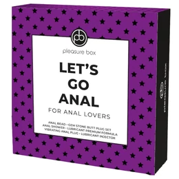 Pleasure Box Let&#039;s Go Anal - teljes anál szett - 7 részes