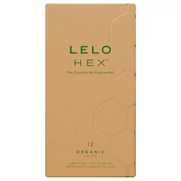 LELO Hex Organic - potencia óvszer (12db)