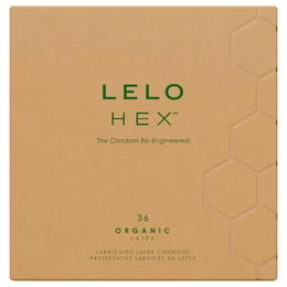 LELO Hex Organic - potencia óvszer (36db)