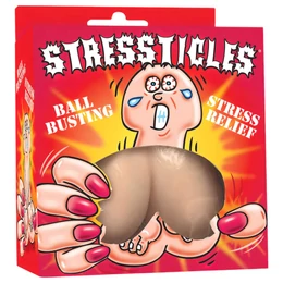 Stressticles - stresszlabda - herék (natúr)