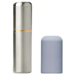 Crave Bullet - akkus mini rúzs vibrátor (ezüst-arany)