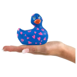 My Duckie Romance 2.0 - vízálló csikló vibrátor (kék-pink)