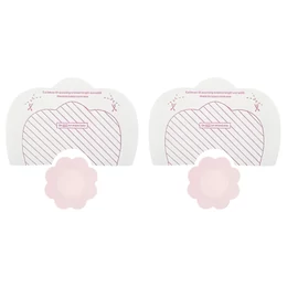 Bye Bra F-H - láthatatlan mellemelő - pink (6db)