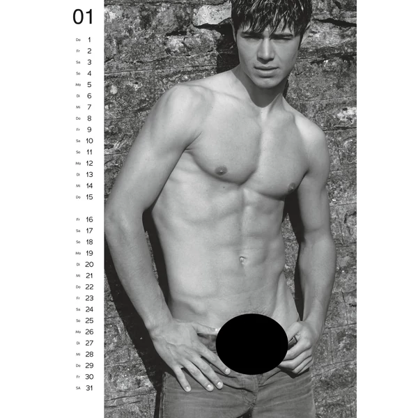 Akt férfi naptár - 2026