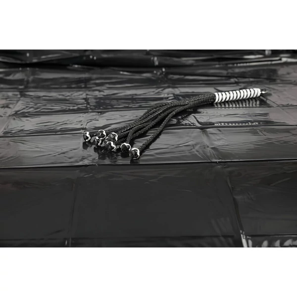 Lakk lepedő - 200x230cm (fekete)