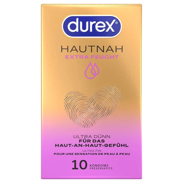 Durex Hautnah - extra síkosított óvszer (10db)