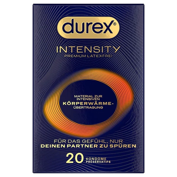 Durex Intensity - vékony, latexmentes óvszer (20db)