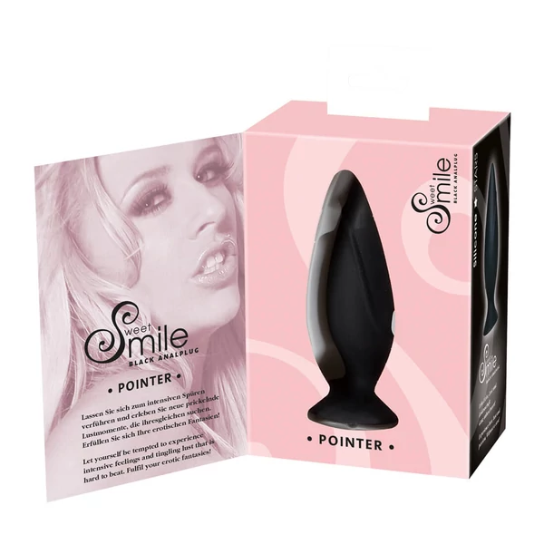 SMILE Pointer análkúp - fekete