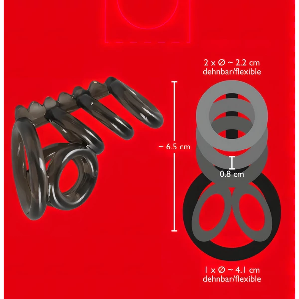 Bad Kitty - tüskés pénisz- és heregyűrű