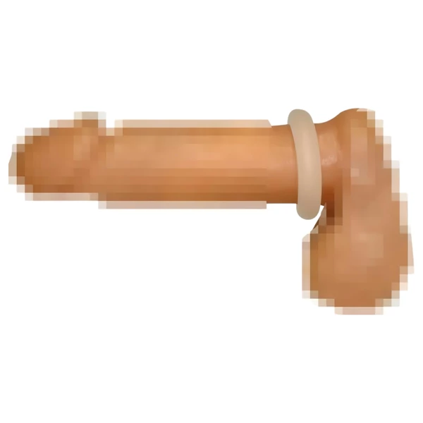 You2Toys - szilikon péniszgyűrű (átlátszó)