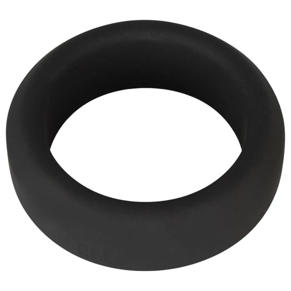 Black Velvets - vastagfalú péniszgyűrű (3,2cm) - fekete