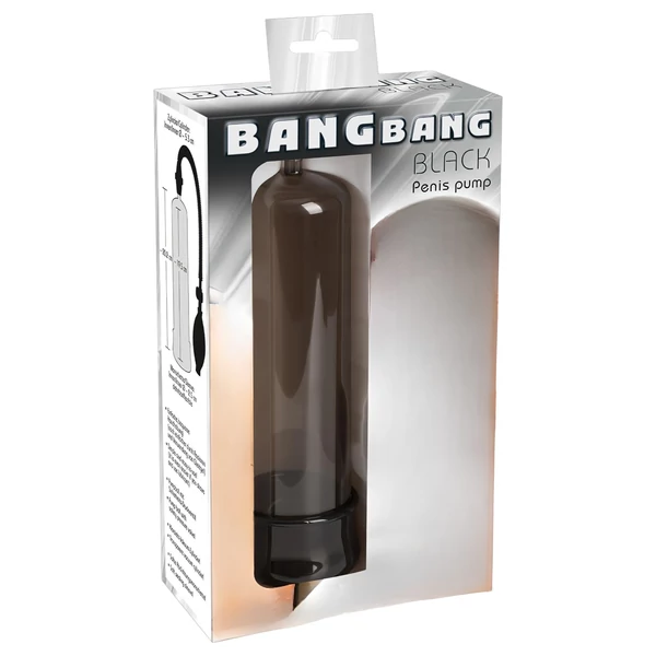 Bang Bang péniszpumpa - fekete