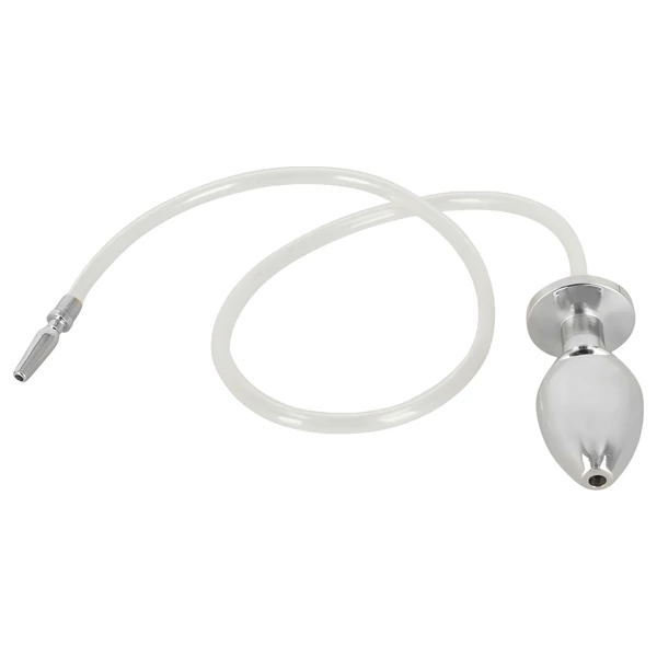 Piss to Ass Plug - üreges anál plug húgycső tágítóval