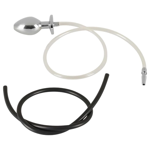 Piss to Ass Plug - üreges anál plug húgycső tágítóval