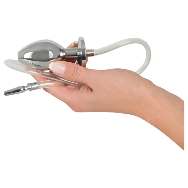 Piss to Ass Plug - üreges anál plug húgycső tágítóval